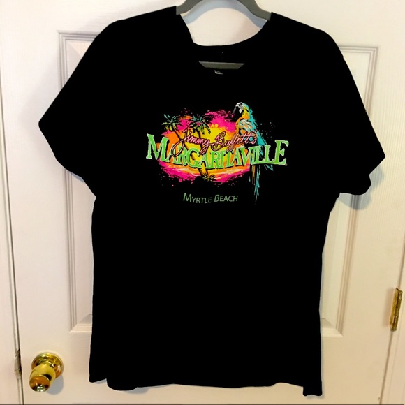 Margaritaville Tops - Margaritaville 2x t shirt black Myrtle Beach